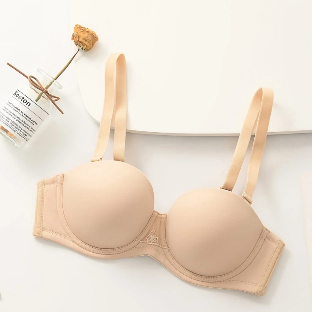 NWT Wingslove Multiway Strapless Nude Convertible Bra 36 B